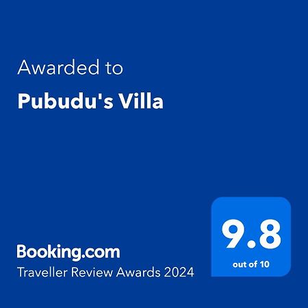 Pubudu'S Villa Хиккадува Экстерьер фото